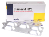 Clamovid 625 mg (ກຼາໂມວິດ)