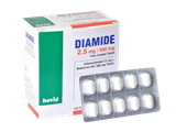 Diamide 2.5mg/500mg (ໄດອາມິດ)